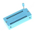 ZIF панель 28 pin (широка)